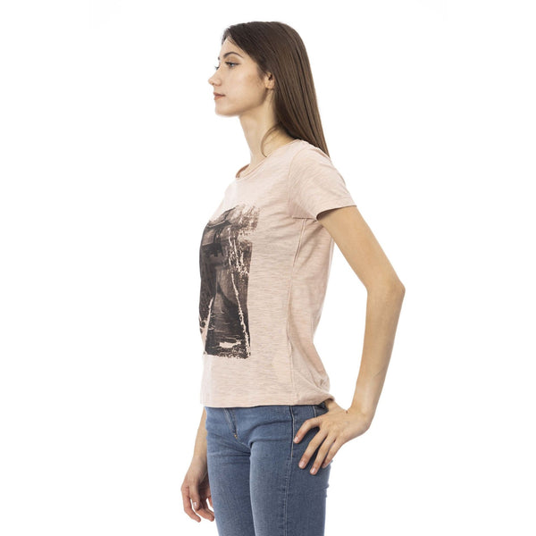 Trussardi Action 2BT07 T-shirt Maglietta Donna Rosa - BeFashion.it