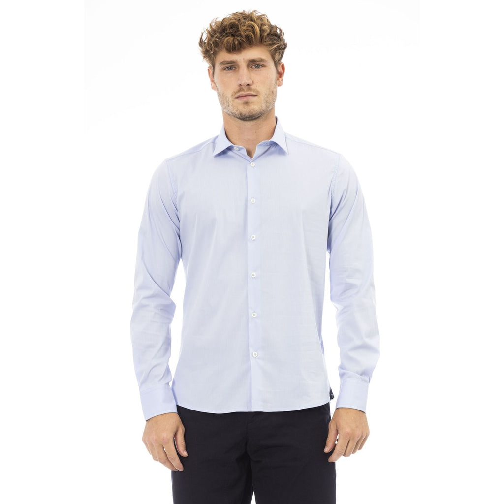 Baldinini Trend MELODY SP 1029 Camicia Uomo Made in Italy Celeste - BeFashion.it