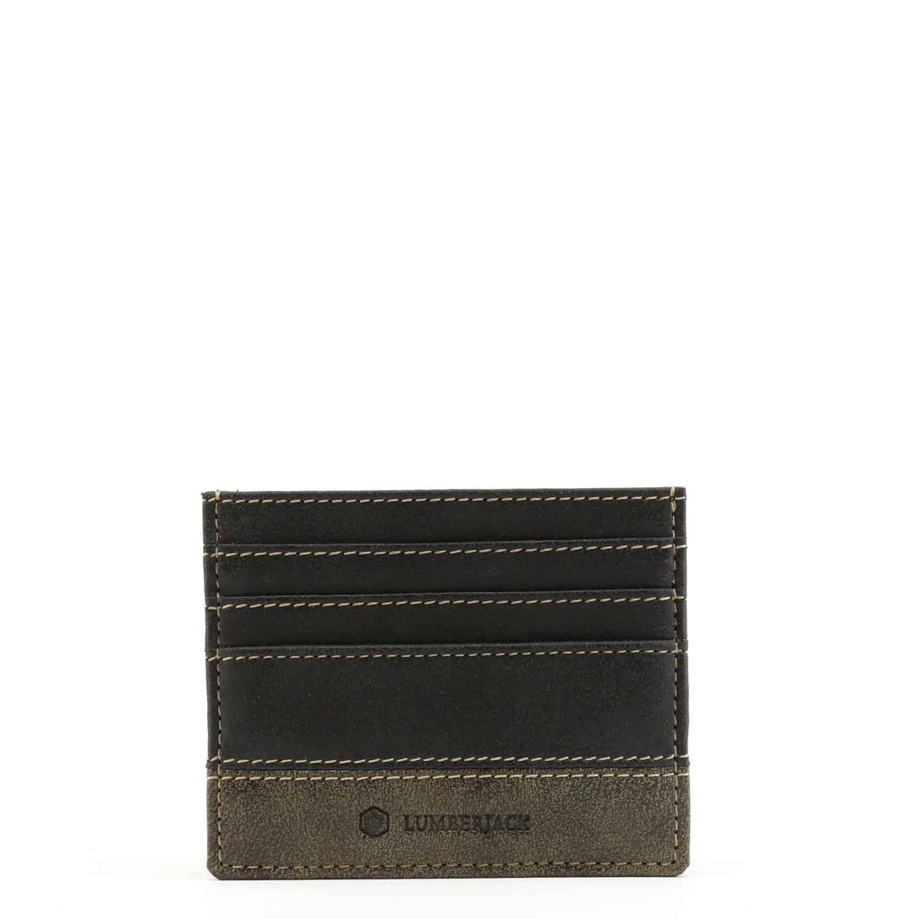 Lumberjack JACK LK1878 Portafoglio Pelle Uomo Nero