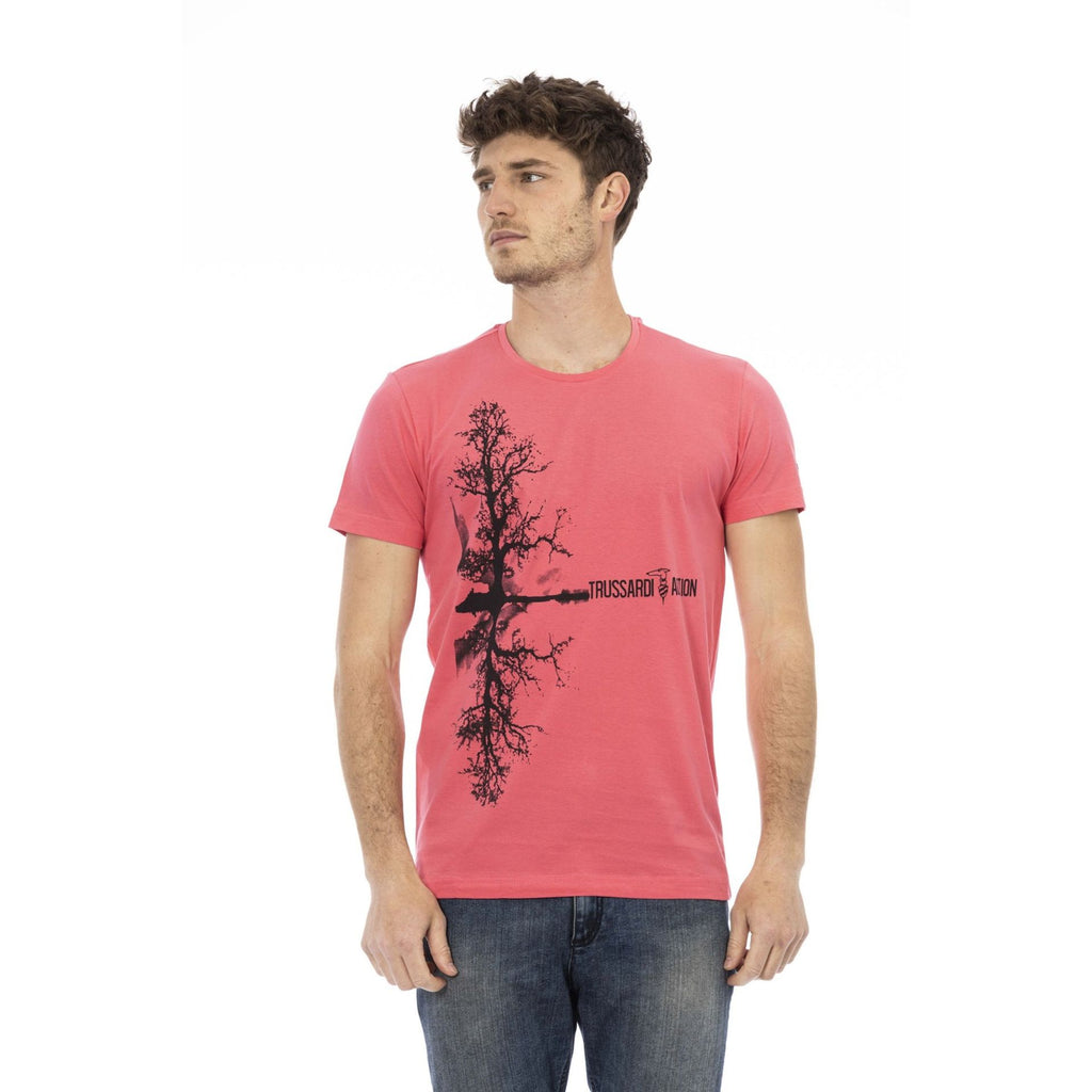 Trussardi Action 2AT15 T-shirt Maglietta Uomo Rosa