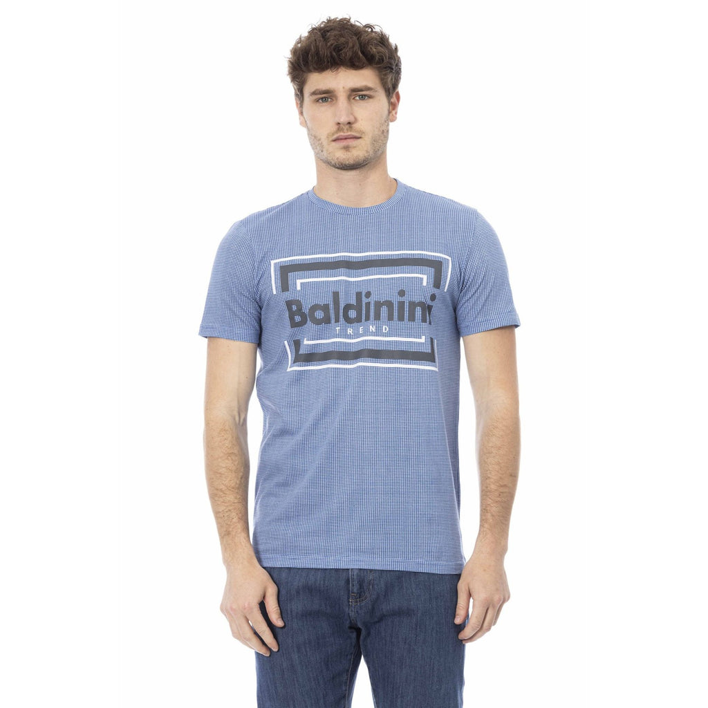 Baldinini Trend COMO TSU543 T-shirt Maglietta Uomo Blu