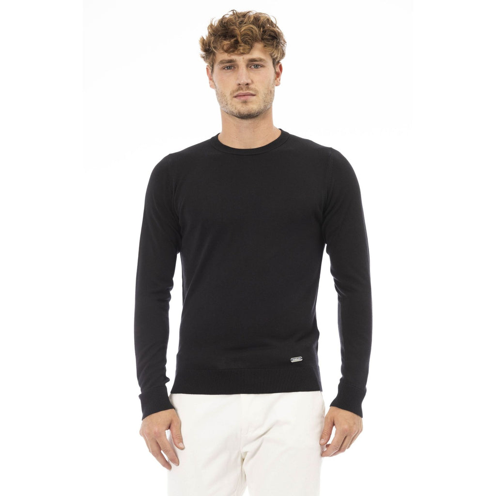 Baldinini Trend POLICORO AU7803CE Maglia Maglione Uomo Nero - BeFashion.it
