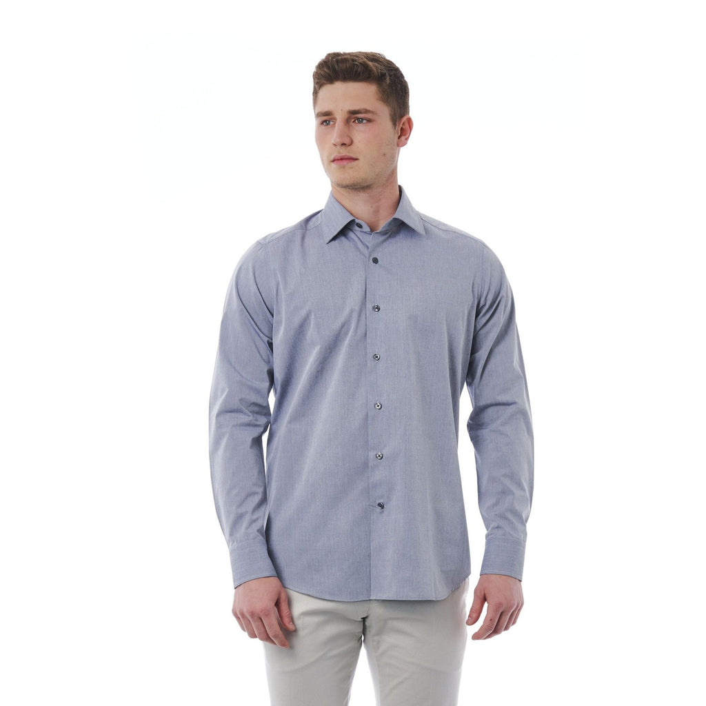 Bagutta 050 AL11618 Camicia Uomo Grigio - BeFashion.it