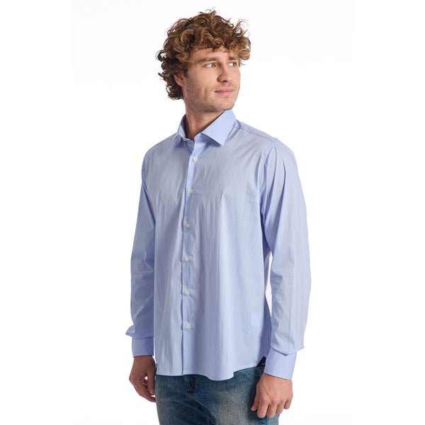 Baldinini Trend MELODY IT 1029 Camicia Uomo Made in Italy Azzurro - BeFashion.it