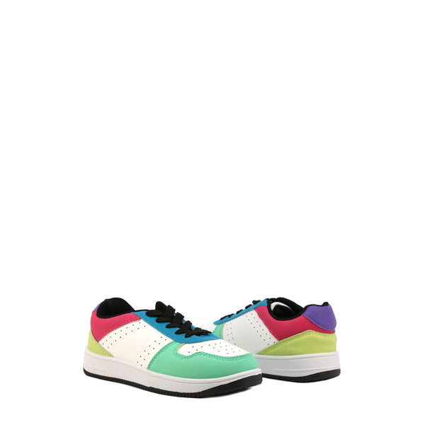 Shone 002-001 Sneakers Bambina Bimba Bianco Multicolor