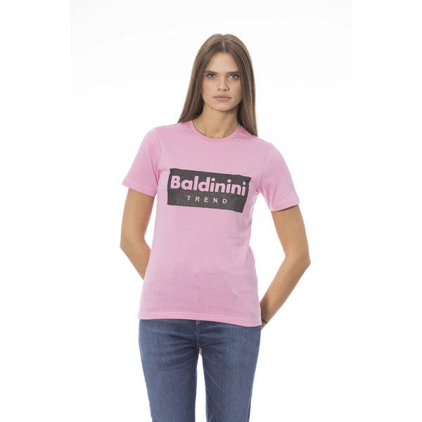 Baldinini Trend MANTOVA TSD07 T-shirt Maglietta Donna Rosa