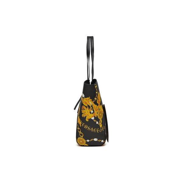 Versace Jeans 75VA4BK1ZS807 Borsa Shopping Bag Donna Nero Oro