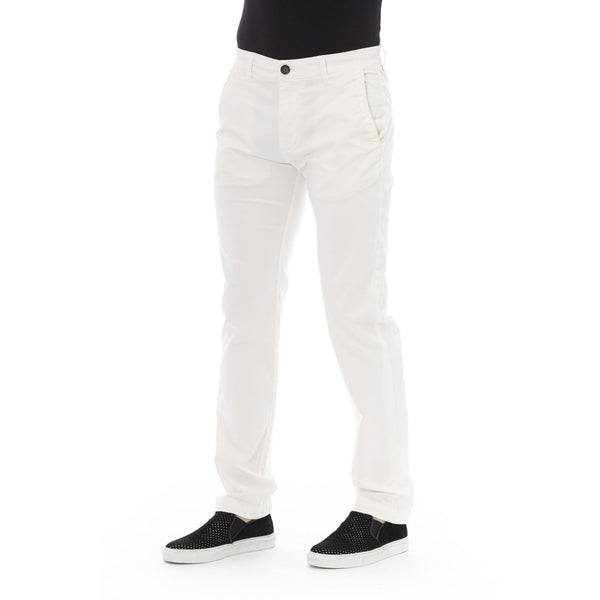 Baldinini Trend LIVORNO JSE3PT000356U Pantaloni Uomo Bianco - BeFashion.it
