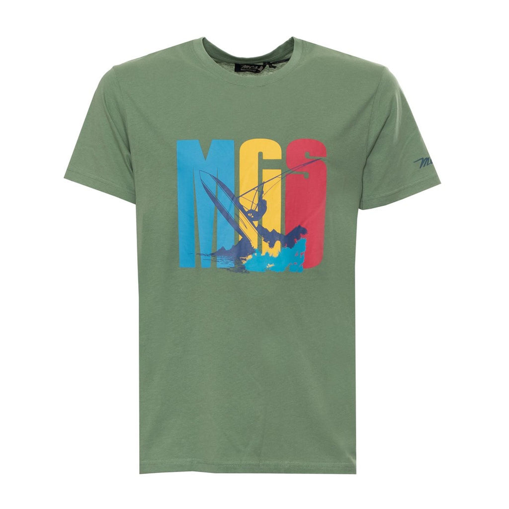 MCS 10BTS003 T-shirt Maglietta Uomo Verde