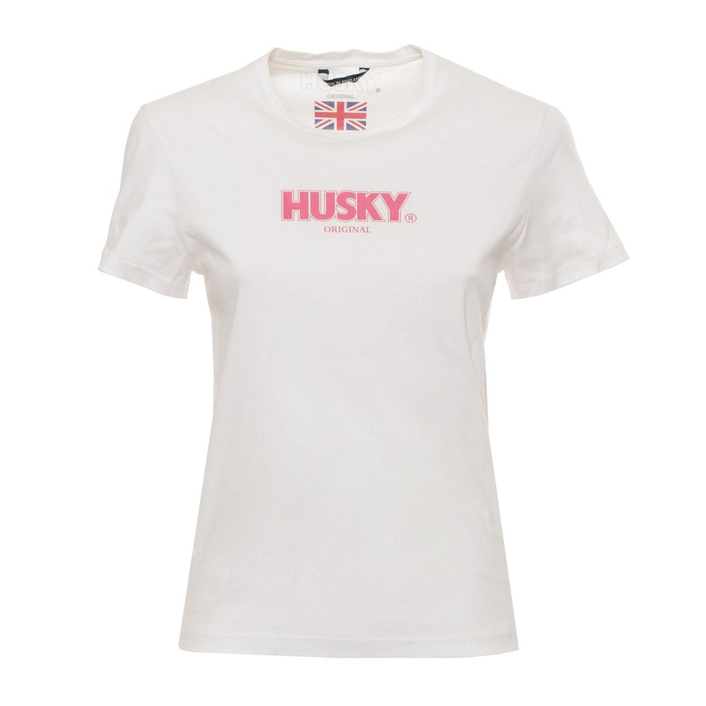 Husky SOPHIA HS23CEDTC35CO296 T-shirt Maglietta Donna Bianco