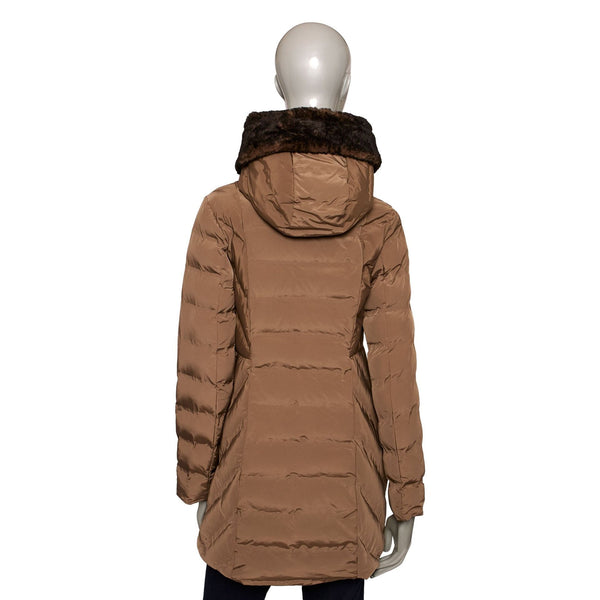 Baldinini Trend VERONA M37 Giacca Giubbotto Piumino Donna Marrone - BeFashion.it