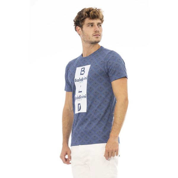 Baldinini Trend COMO TSU538 T-shirt Maglietta Uomo Blu