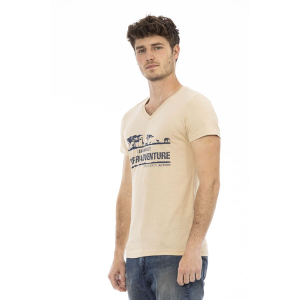 Trussardi Action 2AT04 V T-shirt Maglietta Uomo Beige