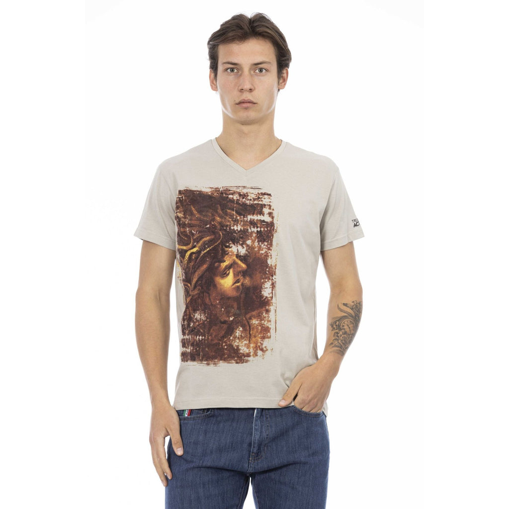 Trussardi Action 2AT151 T-shirt Maglietta Uomo Beige