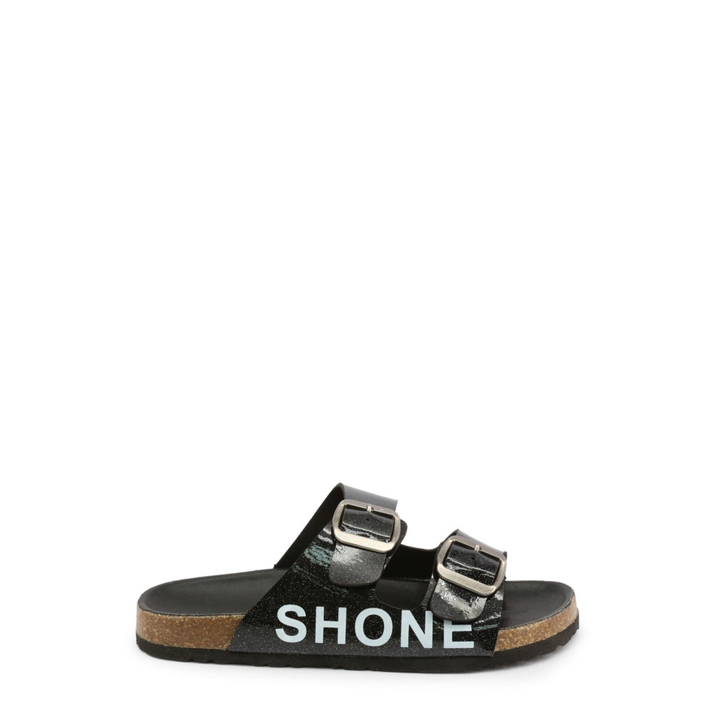 Shone 026798 Ciabatte Bambina Bimba Nero