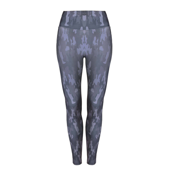 Bodyboo BB23956 Leggings Modellanti Donna Grigio Mimetico