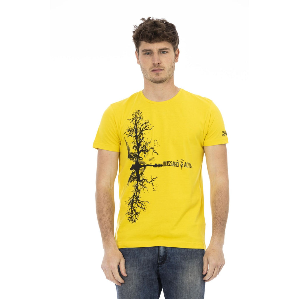 Trussardi Action 2AT15 T-shirt Maglietta Uomo Giallo