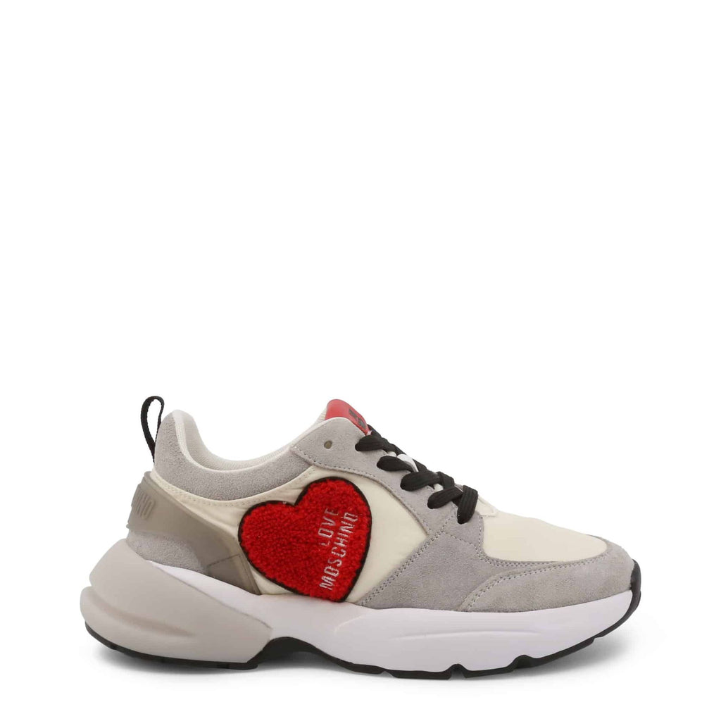 Love Moschino JA15515G1FIO4 Scarpe Sneakers Donna Bianco - BeFashion.it