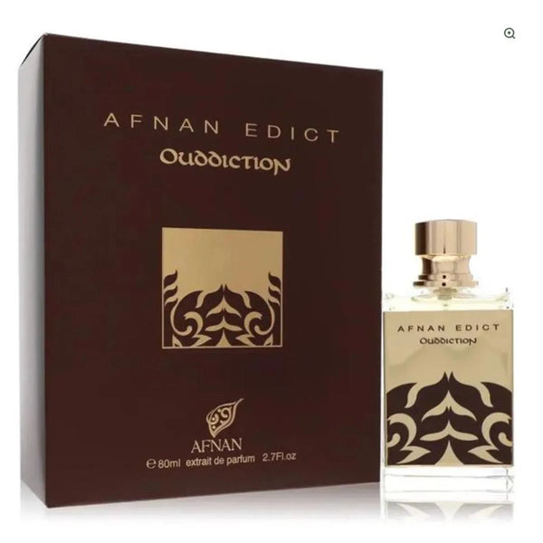 Afnan EDICT OUDDICTION Profumo Extrait De Parfum Unisex 80ml