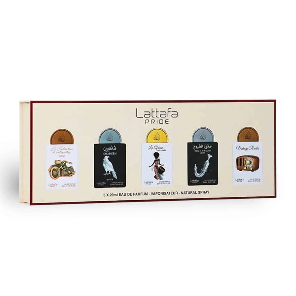 Lattafa PRIDE COLLECTION No.5 Set Profumo Unisex 5x20ml