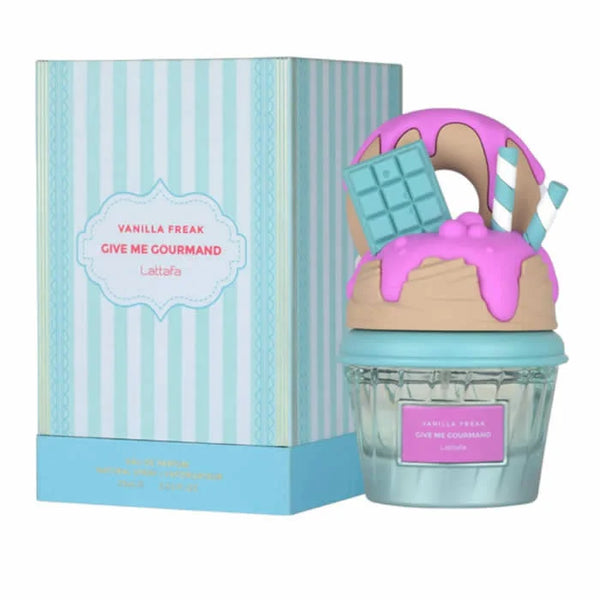 Lattafa GIVE ME GOURMAND VANILLA FREAK Profumo Eau De Parfum Donna 75ml