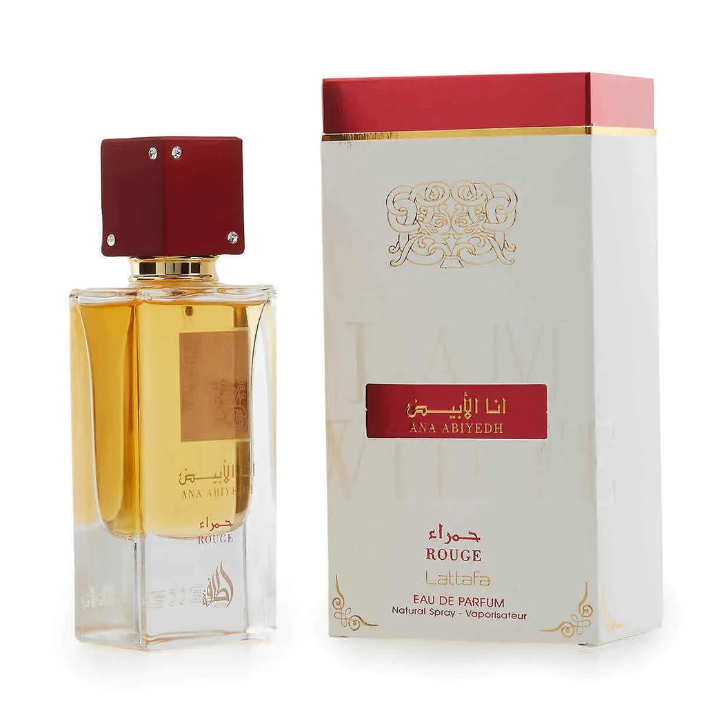 Lattafa ANA ABIYEDH ROUGE Profumo Eau De Parfum Unisex 60ml