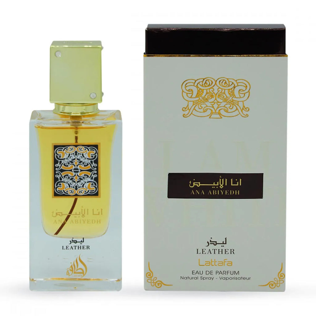 Lattafa ANA ABIYEDH LEATHER Profumo Eau De Parfum Unisex 60ml