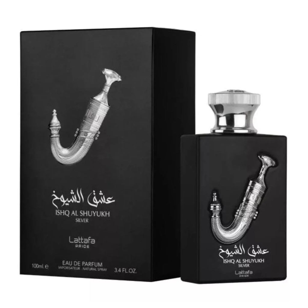Lattafa ISHQ AL SHUYUKH SILVER Profumo Eau De Parfum Unisex 100ml