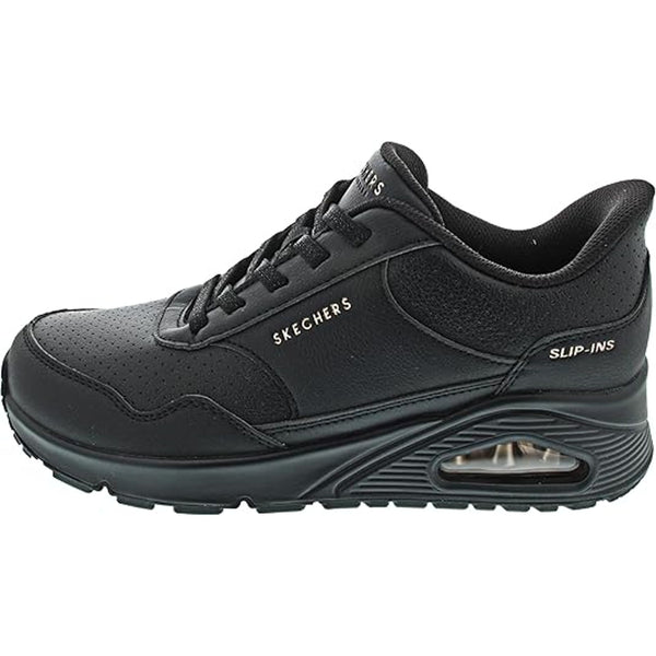 Skechers TRES-AIR UNO - EASY 177116 Sneakers Donna Nero