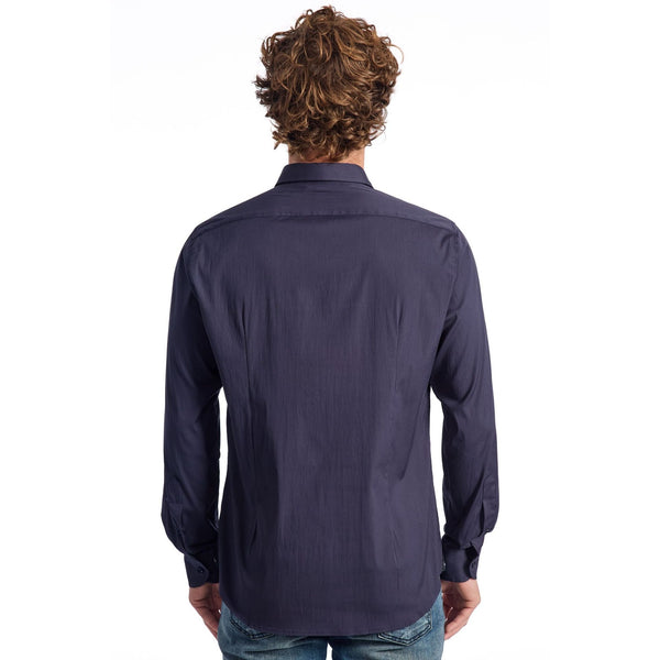 Baldinini Trend MELODY SP 906 Camicia Uomo Made in Italy Blu Navy - BeFashion.it