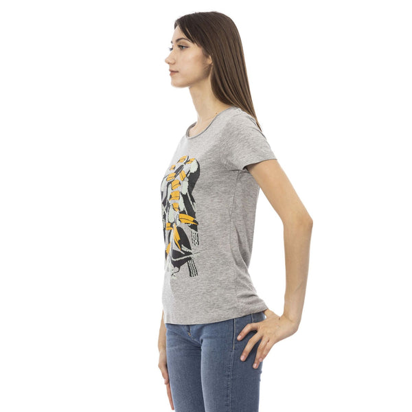 Trussardi Action 2BT15 T-shirt Maglietta Donna Grigio - BeFashion.it