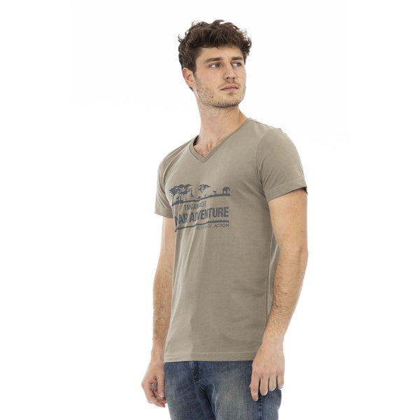 Trussardi Action 2AT04 V T-shirt Maglietta Uomo Marrone