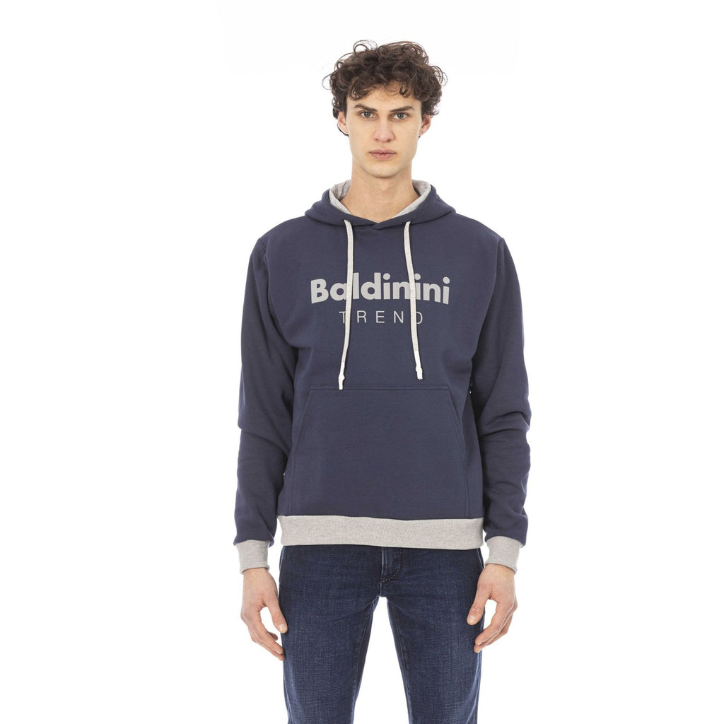 Baldinini Trend COMO 813139 Felpa Uomo Blu Navy - BeFashion.it