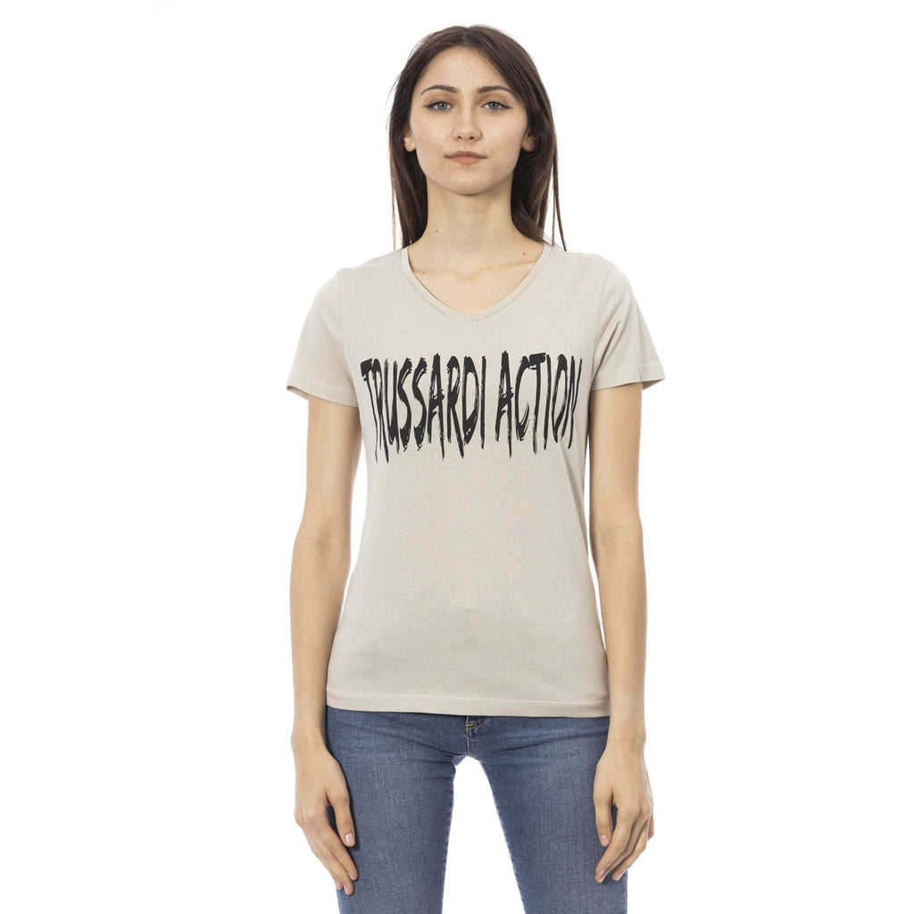Trussardi Action 2BT26 T-shirt Maglietta Donna Marrone - BeFashion.it
