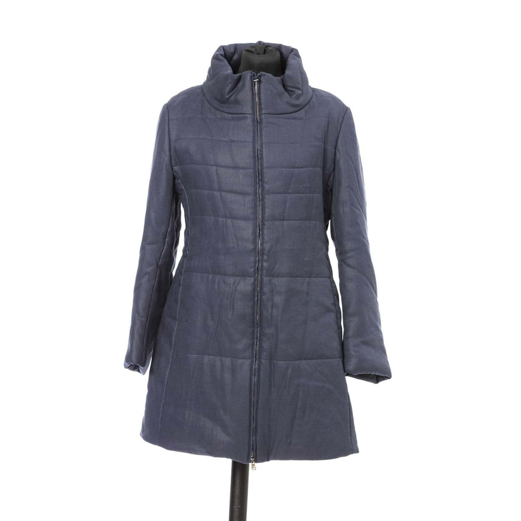 Jacob Cohen J9125F 01175N Cappotto Donna Made in Italy Blu Denim - BeFashion.it