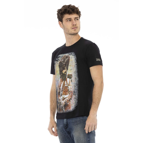 Trussardi Action 2AT04 T-shirt Maglietta Uomo Nero - BeFashion.it