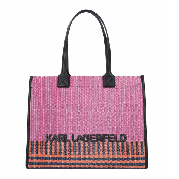 Karl Lagerfeld 231W3022-A568 Borsa Shopping Bag Donna Rosa