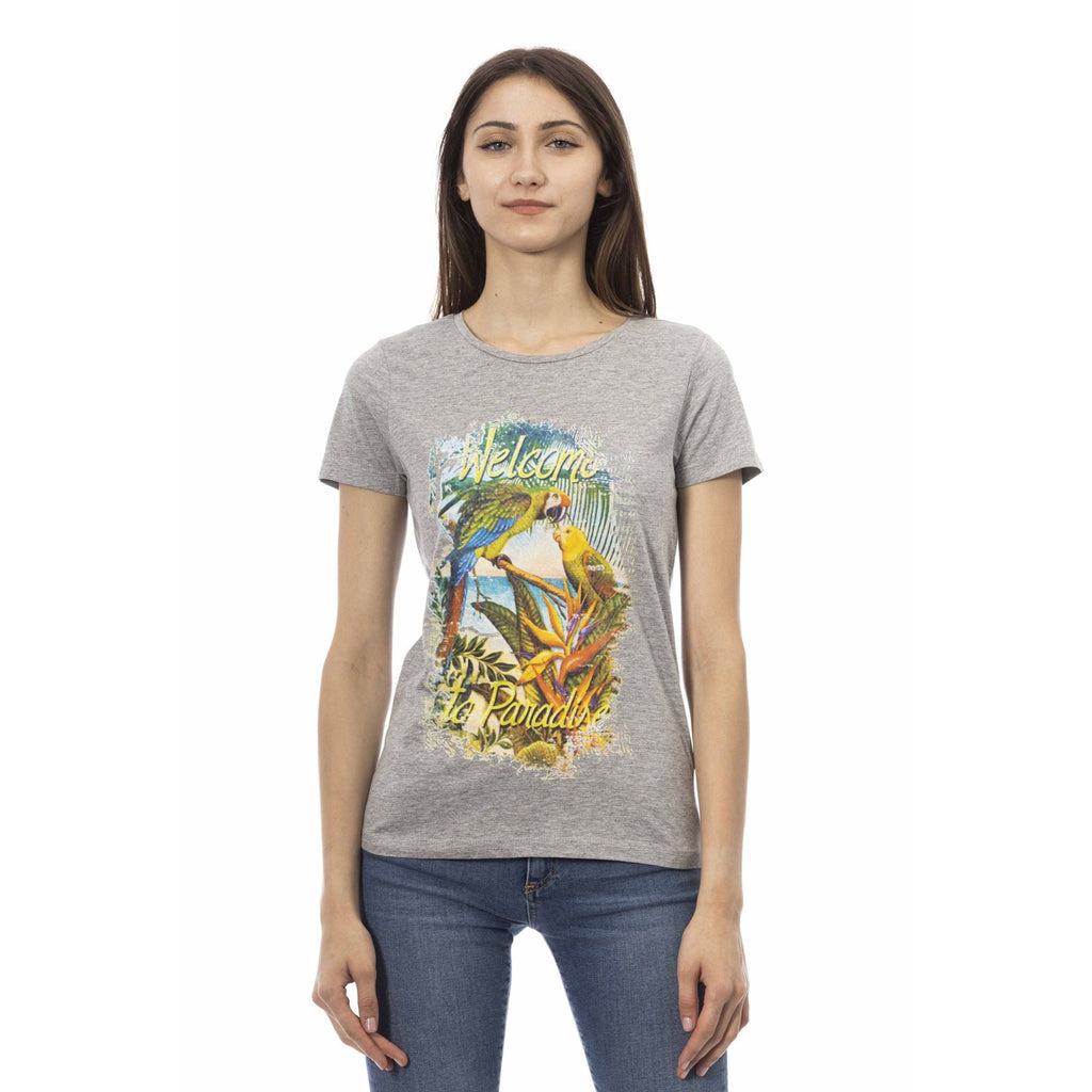 Trussardi Action 2BT16 T-shirt Maglietta Donna Grigio