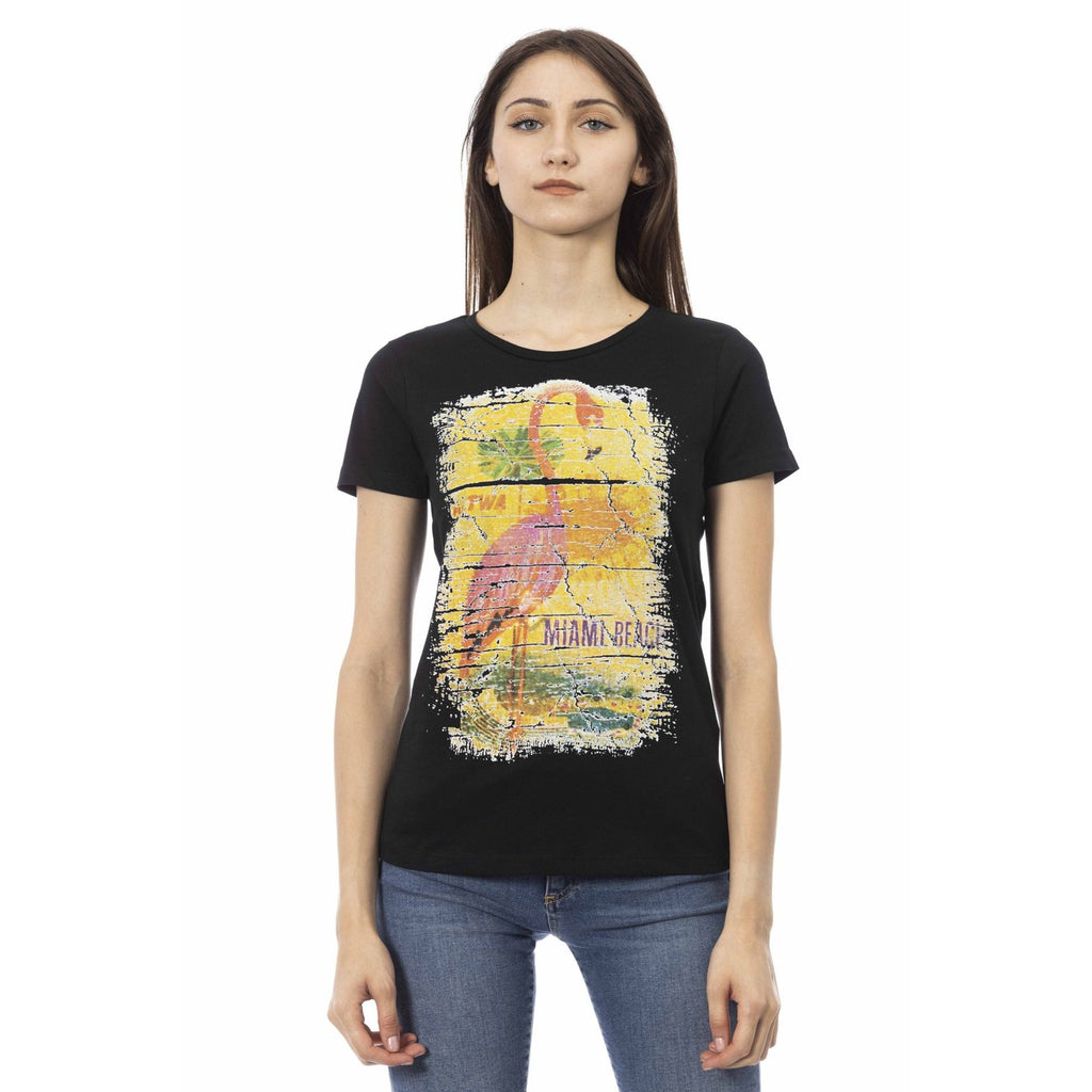 Trussardi Action 2BT09 T-shirt Maglietta Donna Nero