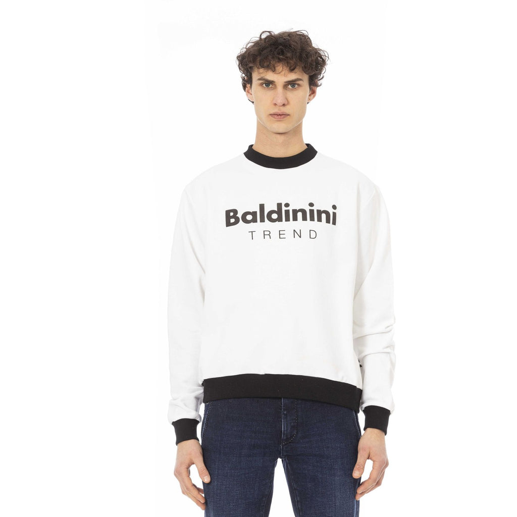 Baldinini Trend COMO 6510141 Felpa Uomo Bianco - BeFashion.it