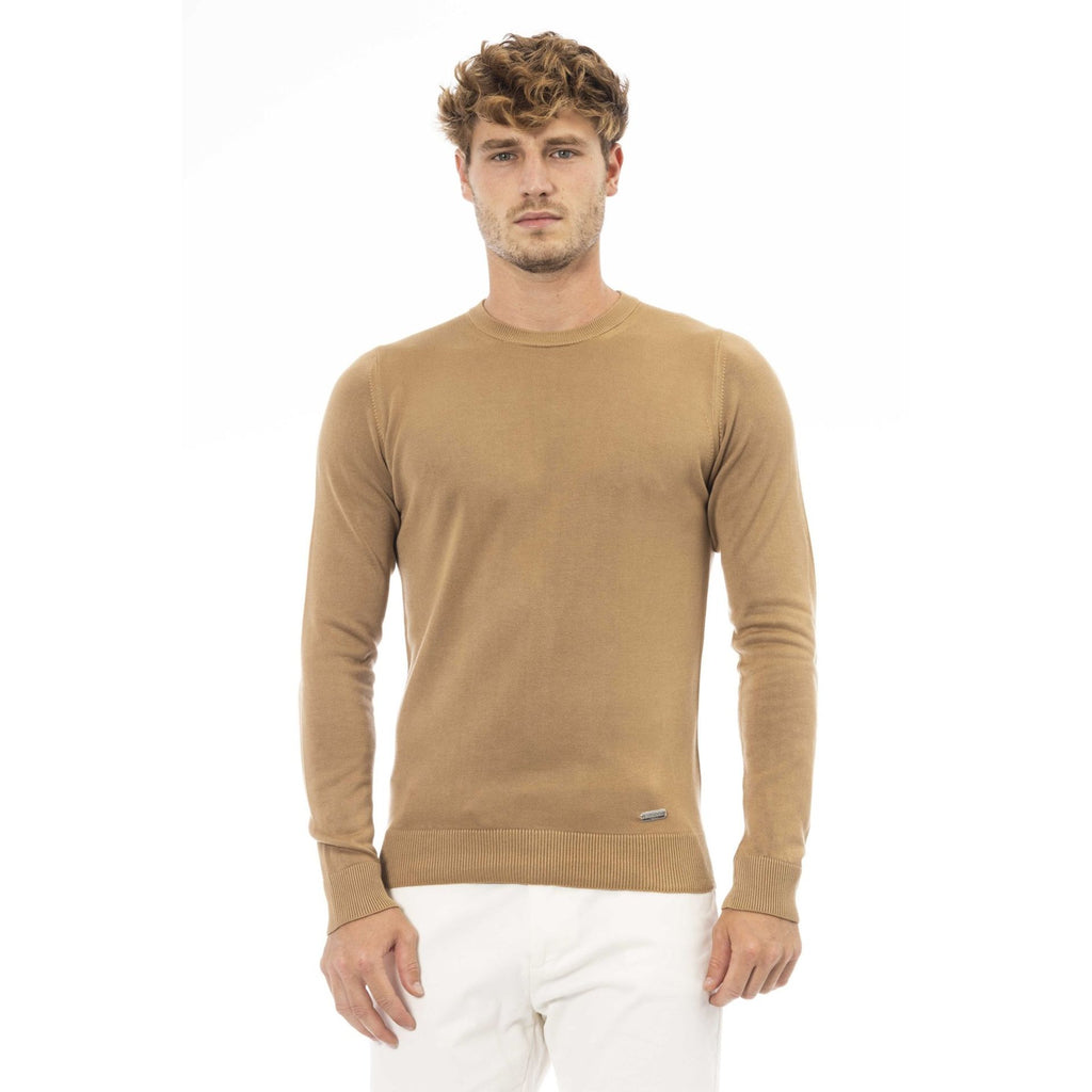 Baldinini Trend POLICORO AU7803CE Maglia Maglione Uomo Marrone - BeFashion.it