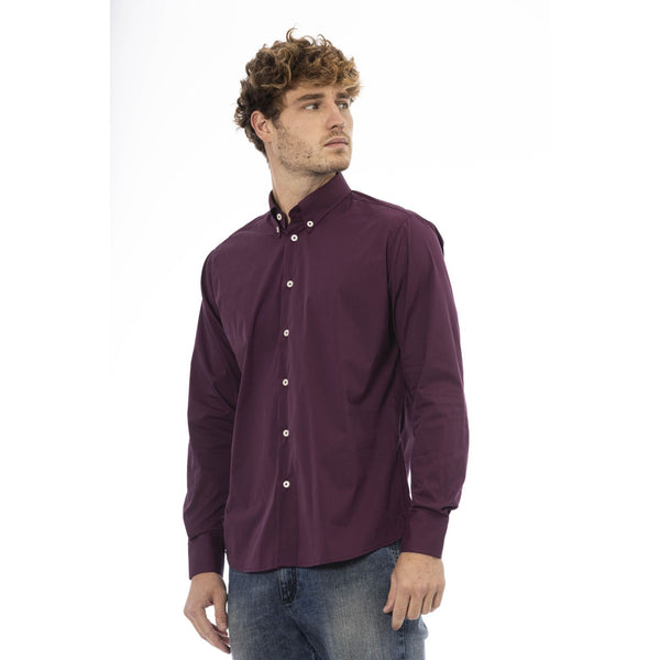 Baldinini Trend MELODY BD 933 Camicia Uomo Made in Italy Bordeaux - BeFashion.it