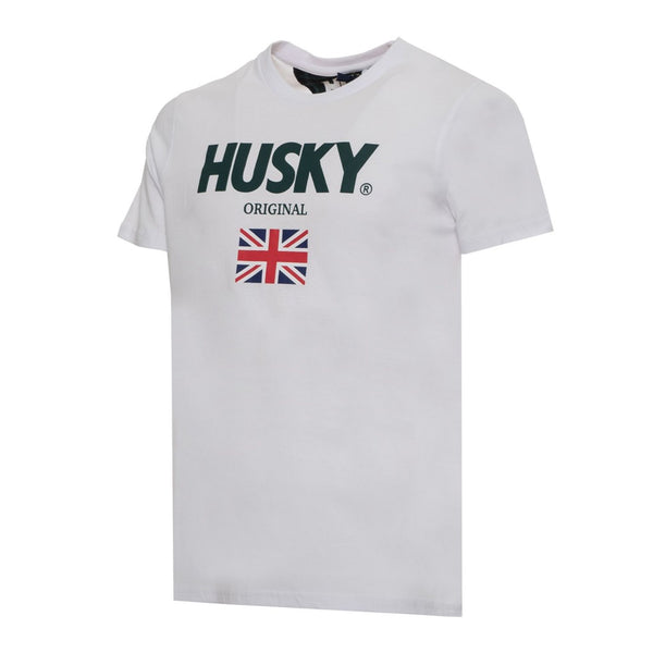 Husky JOHN HS23BEUTC35CO177 T-shirt Maglietta Uomo Bianco