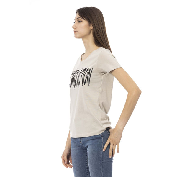 Trussardi Action 2BT26 T-shirt Maglietta Donna Marrone