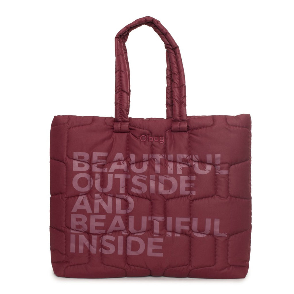 O bag OBAGB941-TES1L Borsa a Spalla Donna Bordeaux