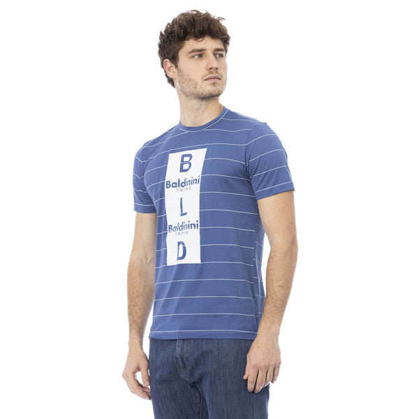 Baldinini Trend COMO TSU538 T-shirt Maglietta Uomo Blu