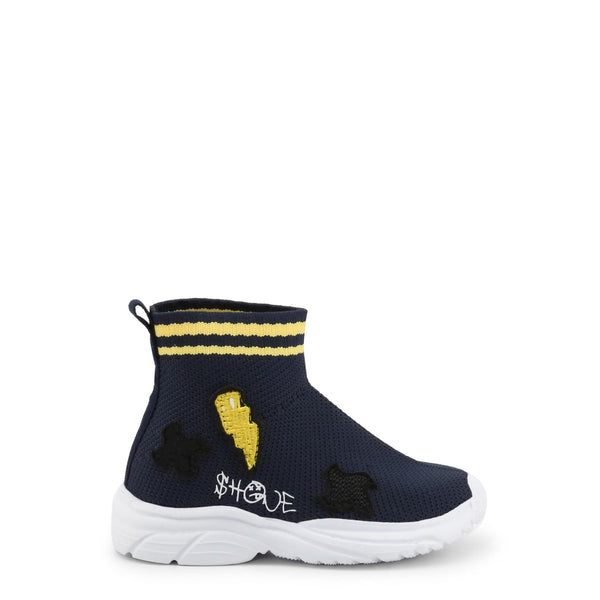 Shone 1601-005 Sneakers Bambino Bimbo Blu Navy Giallo