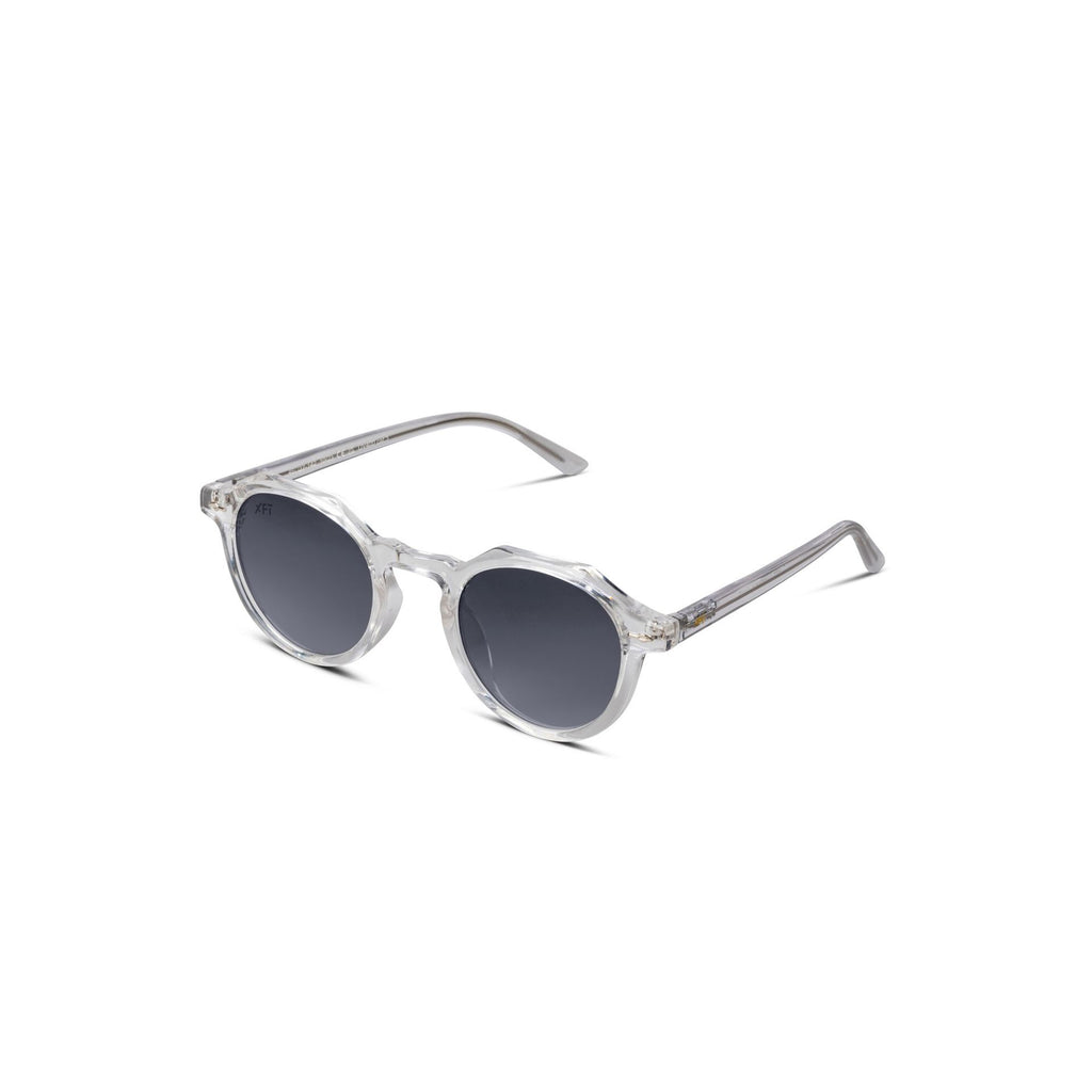 X Frame Therapy LUCENTIA X113 Occhiali da Sole Unisex Trasparente Nero