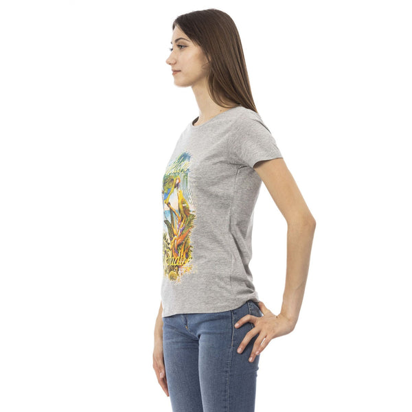 Trussardi Action 2BT16 T-shirt Maglietta Donna Grigio - BeFashion.it