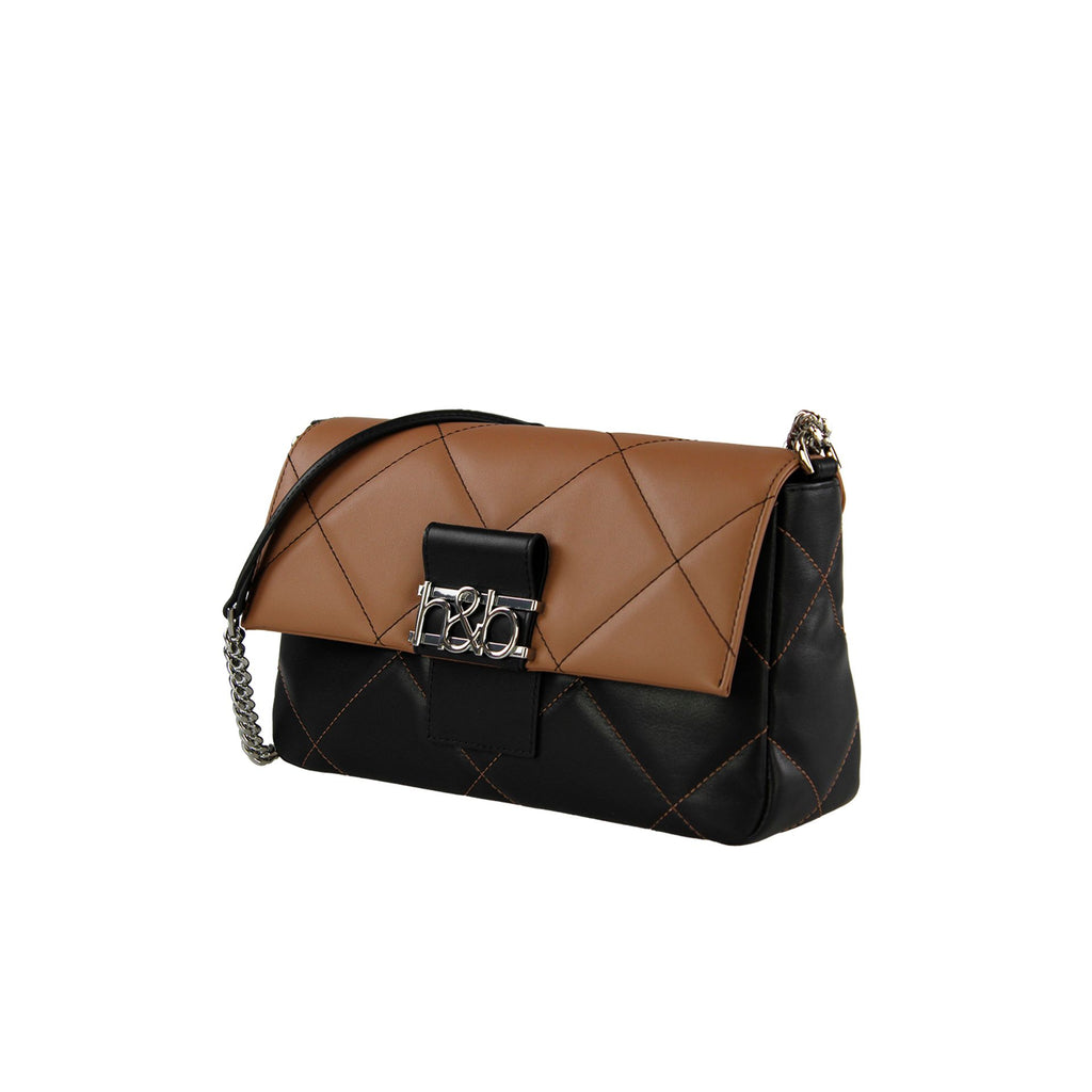 Harmont & Blaine H3EPWH870022 Borsa a Tracolla Donna Nero - BeFashion.it